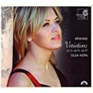 brahms - variations op.21 op.24 op.35 - olga kern CD 2007 harmonia mundi used mint