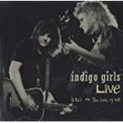 indigo girls - live back on the bus y'all CD 1991 sony epic 8 tracks like new EK 47508