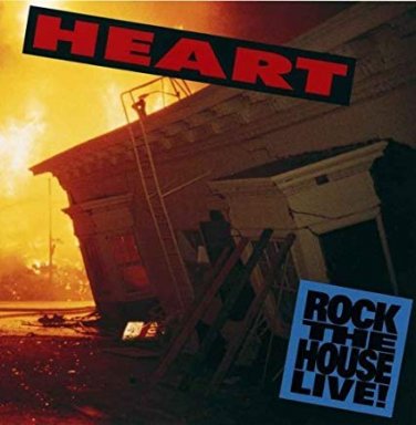 heart - rock the house live! CD 1991 capitol EMI 14 tracks new