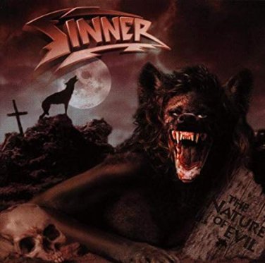 sinner - nature of evil CD 2-discs 1998 nuclear blast 11 tracks used mint