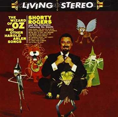 shorty rogers - wizard of oz and other harold arlen songs CD drg BMG 11 tracks