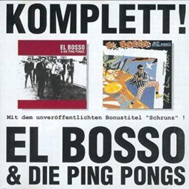 el bosso & die ping pongs - komplett! CD 1991 pork pie 21 tracks used mint