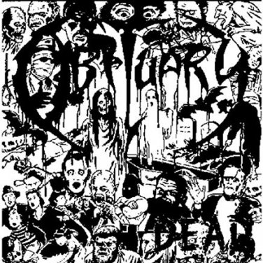obituary - dead CD 1998 roadrunner all blacks 16 tracks used mint