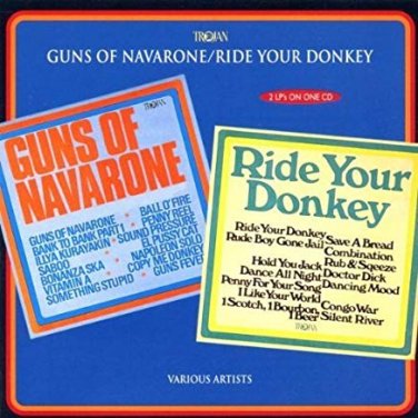 guns of navarone / ride your donkey - various artists CD 1997 trojan 27 tracks used mint
