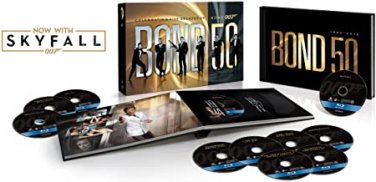 bond 50 - 23 films + bonus disc Blu Ray 2013 MGM used mint
