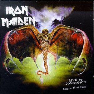 iron maiden - live at donington august 22nd 1992 CD 2-discs 1998 raw power used mint