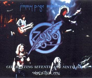 jimmy page + robert plant - celebrating seventh and ninth days world tour 1996 4CDs used like new