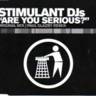 stimulant DJs - are you serious? CD single 2001 tidy trax 2 tracks used mint stimulant DJs - are you serious? CD single 2001 tidy trax 2 tracks used mint