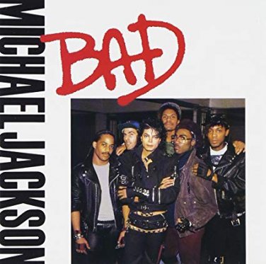 michael jackson - bad: single CD 5 tracks 1987 MJJ 1998 sony japan like new
