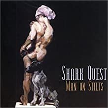 shark quest - man on stilts CD merge records 9 tracks used barcode punched MRG179