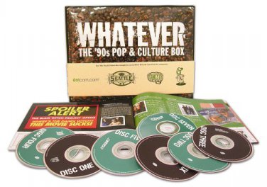 whatever the '90s pop & culture box CD 7-disc set 2005 rhino new factory-sealed