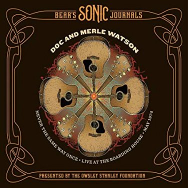 doc and merle watson - never the same way once CD 7-discs 2017 owsley stanley foundation used mint