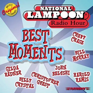 national lampoon radio hour - best moments CD 2000 flashback 14 tracks used mint