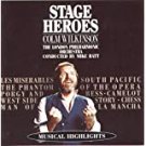 colm wilkinson - stage heroes - LPO CD 1989 RCA BMG Direct 16 tracks used mint