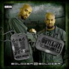 dead prez & outlawz - soldier 2 soldier CD 2006 real talk koch 14 tracks used like new