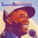 louis armstrong - what a wonderful world CD 1988 bluebird germany 10 tracks used like new