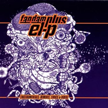 el-p - fandam plus: instrumentals, remixes, lyrics, & video CD 2-discs 2002 definitive jux  used