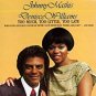 johnny mathis + deniece williams - too much too little too late CD 1992 sony 12 tracks used like new