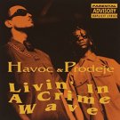 havoc & prodeje - livin' in a crime wave CD 1993 pump G.W.K. quality 14 tracks used like new