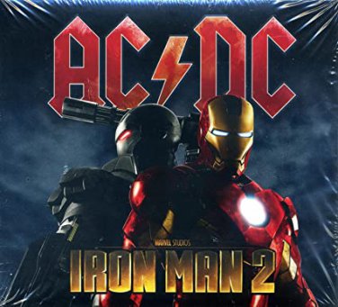 AC/DC - iron man 2: gatefold cardsleeve CD 2010 columbia marvel 15 tracks like new 88697 66157 2