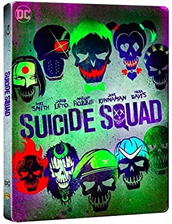 suicide squad 4K UltraHD BluRay theatrical version + extended cut in steelbook used like new