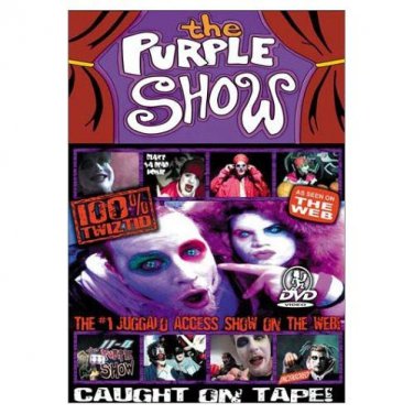 twiztid - purple show DVD 2003 spider web production 2 hours used like new