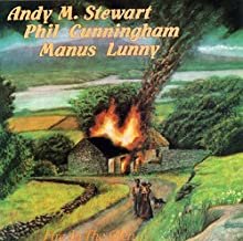 andy m. stewart + phil cunningham + manus lunny - fire in the glen CD 1989 shanachie used like new