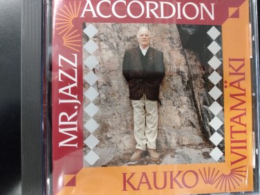 kauko viitamaki - mr. jazz accordion CD 1994 jase finland 17 tracks used like new