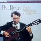 pepe romero - bach: partita BWV 1004 & suite BWV 1009 CD philips polygram used like new