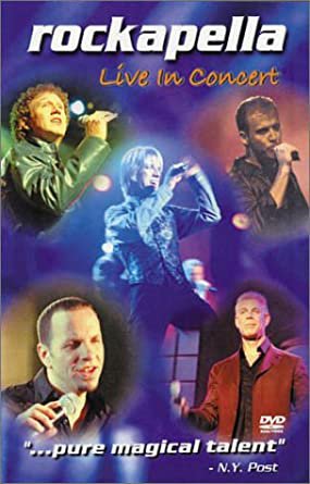 rockapella - live in concert DVD 2001 MPI media production winstar 70 minutes used like new