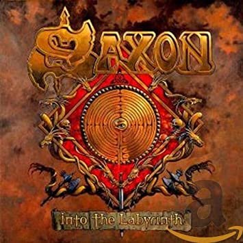 saxon - into the labyrinth CD 2009 steamhapper spv germany 13 tracks used like new