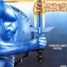 saxon - strong arm metal CD carrere polygram made in west germany 10 tracks used saxon - strong arm metal CD carrere polygram made in west germany 10 tracks used