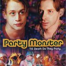 party monster - macaulay culkin DVD 2003 20th century fox 99 minutes used mint