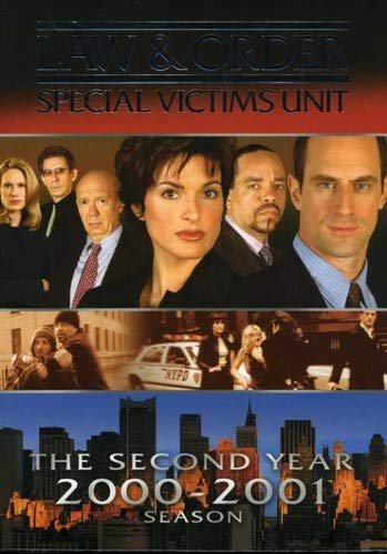 law & order special victims unit - second year 2000 - 2001 season DVD 3-discs 2005 universal used