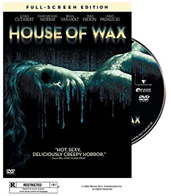 house of wax - full screen edition DVD 2005 warner 113 mins R used like new