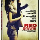 red state - michael angarano + kyle gallner DVD 2011 lionsgate widescreen R 88 minutes used like new