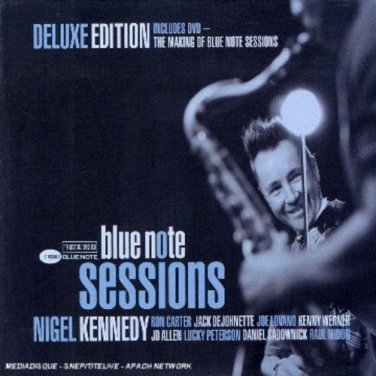 nigel kennedy - blue note sessions CD + DVD 2006 EMI blue note used like new