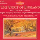 william boughton - spirit of england CD 4-discs 1989 nimbus used like new