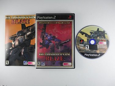 playstation 2: gungriffon blaze GameArt Working Designs Teen used