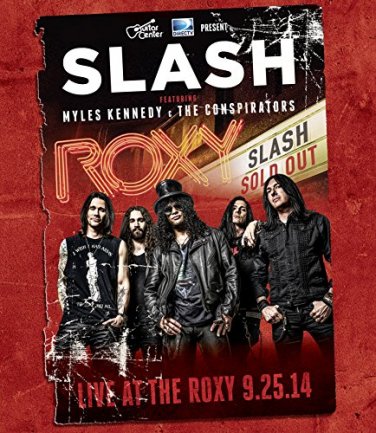 slash - live at the roxy 9.25.14 DVD 2015 eagle rock 17 tracks used like new