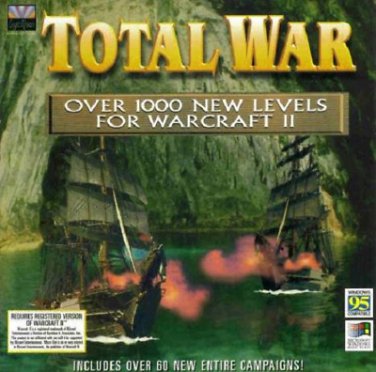 total war - over 1000 new levels for warcraft II CD-Rom for windows 95 new