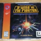 star wars: x-wing vs. tie fighter CD-rom 2-discs 1997 Lucas Arts KA used near mint star wars: x-wing vs. tie fighter CD-rom 2-discs 1997 Lucas Arts KA used near mint