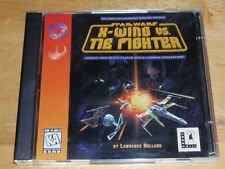 star wars: x-wing vs. tie fighter CD-rom 2-discs 1997 Lucas Arts KA used near mint
