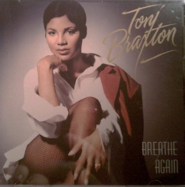 toni braxton - breathe again CD maxi single 1993 laface 5 tracks used like new