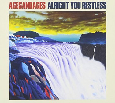 agesandages - alright you restless CD 2011 knitting factory digipak used like new