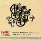 allman brothers band - verizon wireless amphitheatre charlotte NC 8/9/03 3CDs instant live like new