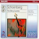 schoenberg - string quartets - new vienna string quartet + evelyn lear 2CDs 1999 philips like new