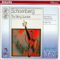 schoenberg - string quartets - new vienna string quartet + evelyn lear 2CDs 1999 philips like new