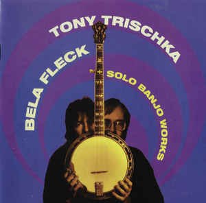 bela fleck + tony trischka - solo banjo works CD 1992 rounder 25 tracks used like new