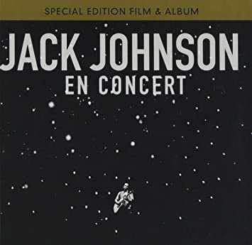 jack johnson en concert - special edition film & album CD + DVD 2009 brishfire used like new